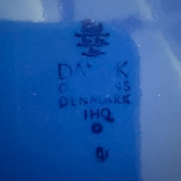 Vintage Mid-Century Dansk Blue 💙 Enamel Coated Cast Iron Kobenstyle Paella Pan - Picture 4 of 10